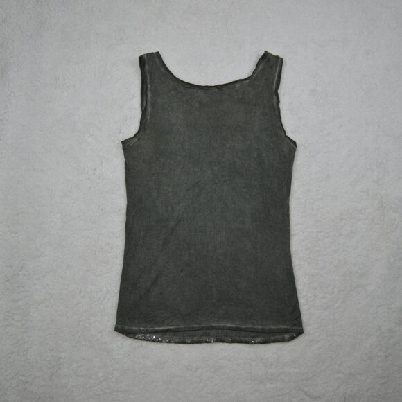 Made in Italy gray sequin front camisole size S - Picture 7 of 7